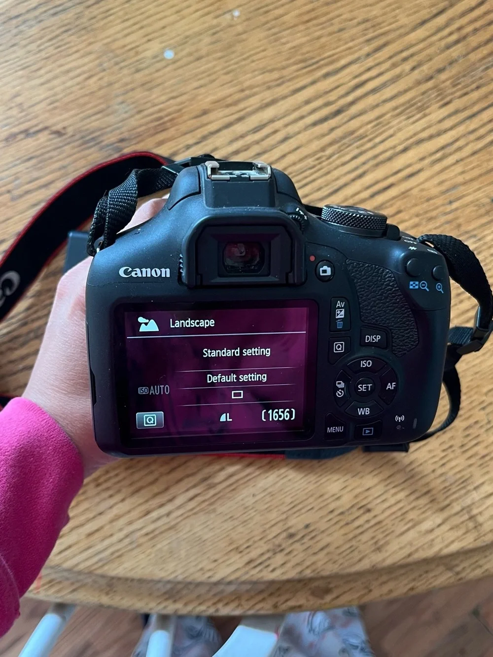 Canon EOS Rebel T7 Camera with Black Body